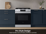 Samsung NSG70H60SR Gas Range burner detail
