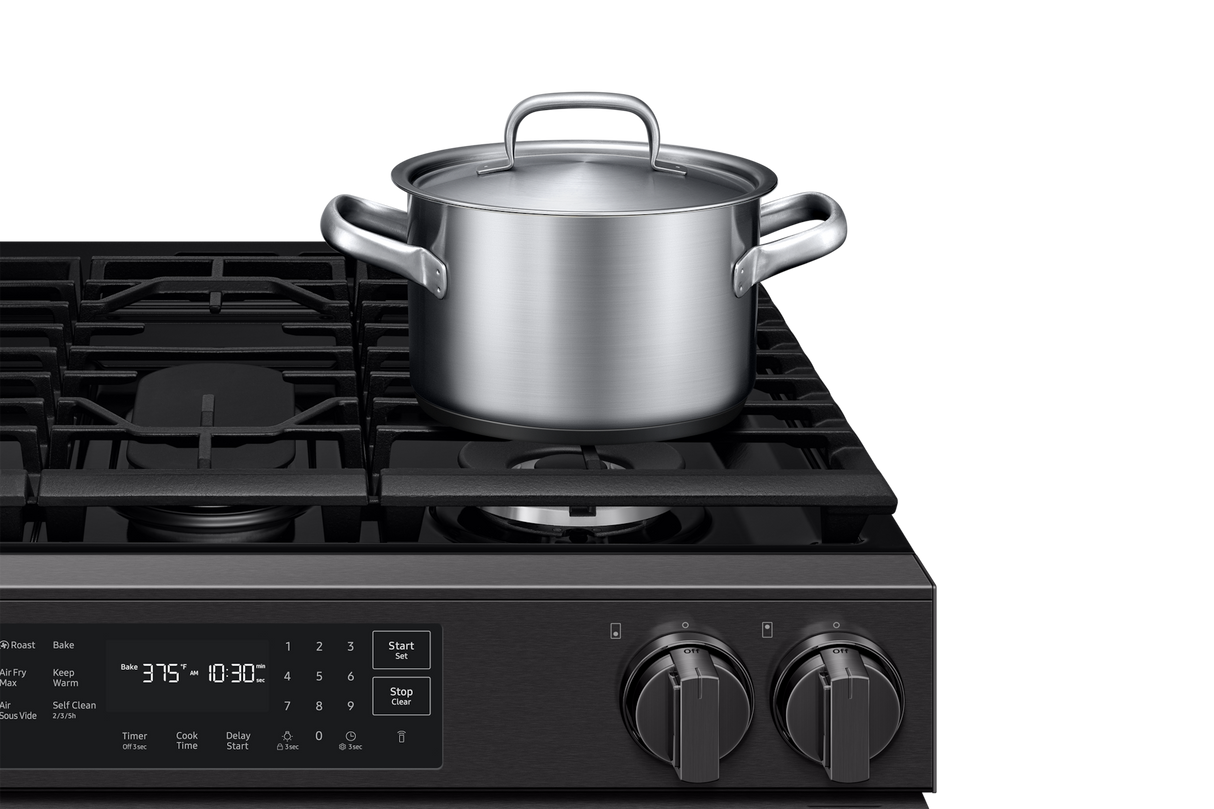 Samsung NSG80H60SE Gas Range storage drawer