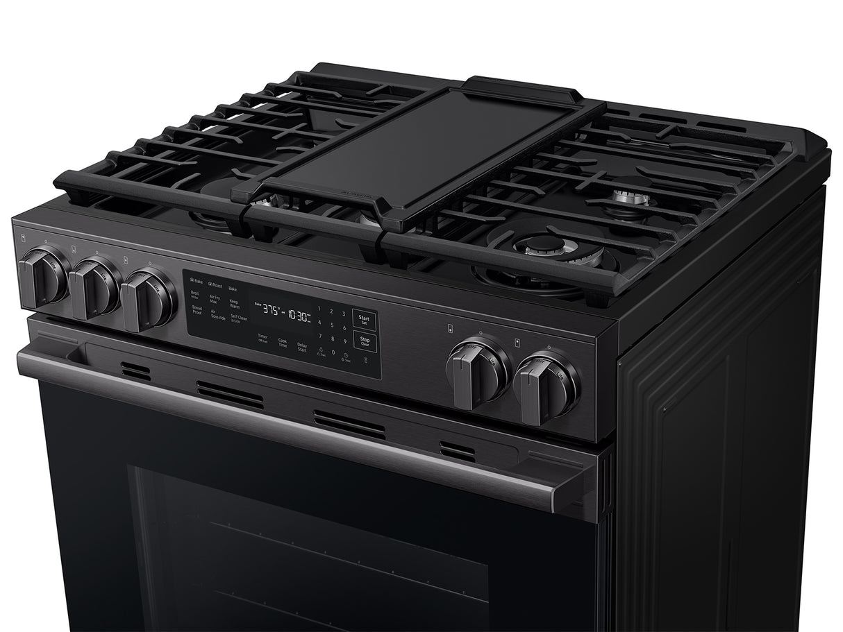 Samsung NSG80H60SE Gas Range in kitchen