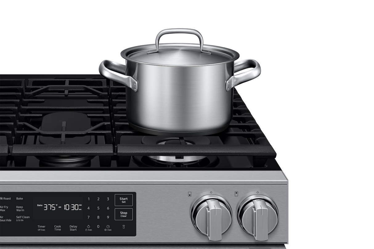 Samsung NSG80H60SR Gas Range storage drawer