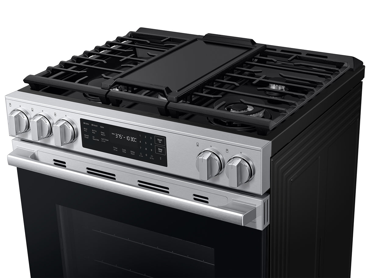 Samsung NSG80H60SR Gas Range in kitchen