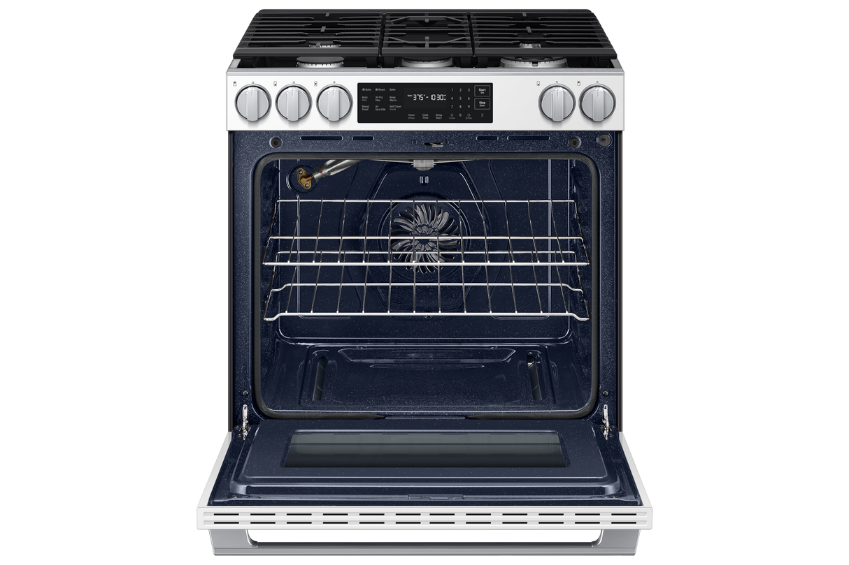 Samsung NSG80H60SW Gas Range griddle