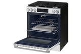 Samsung NSG80H60SW Gas Range detail view