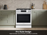 Samsung NSG80H60SW Gas Range burner detail