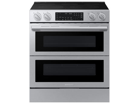 Samsung NSE90H63DR Flex Duo Slide-In Electric Range front view