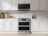 Samsung NSE90H63DR Flex Duo Slide-In Electric Range oven interior
