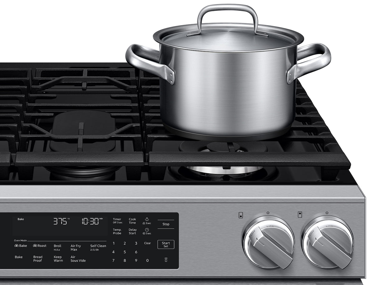 Samsung NSG90H60SR Gas Range storage drawer