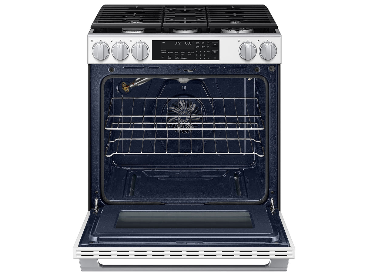Samsung NSG90H60SW Gas Range reversible griddle