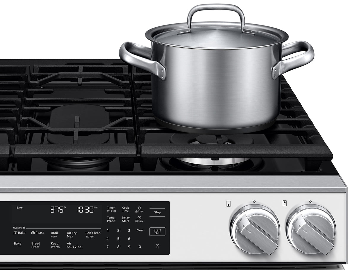 Samsung NSG90H60SW Gas Range storage drawer
