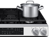 Samsung NSG90H60SW Gas Range storage drawer