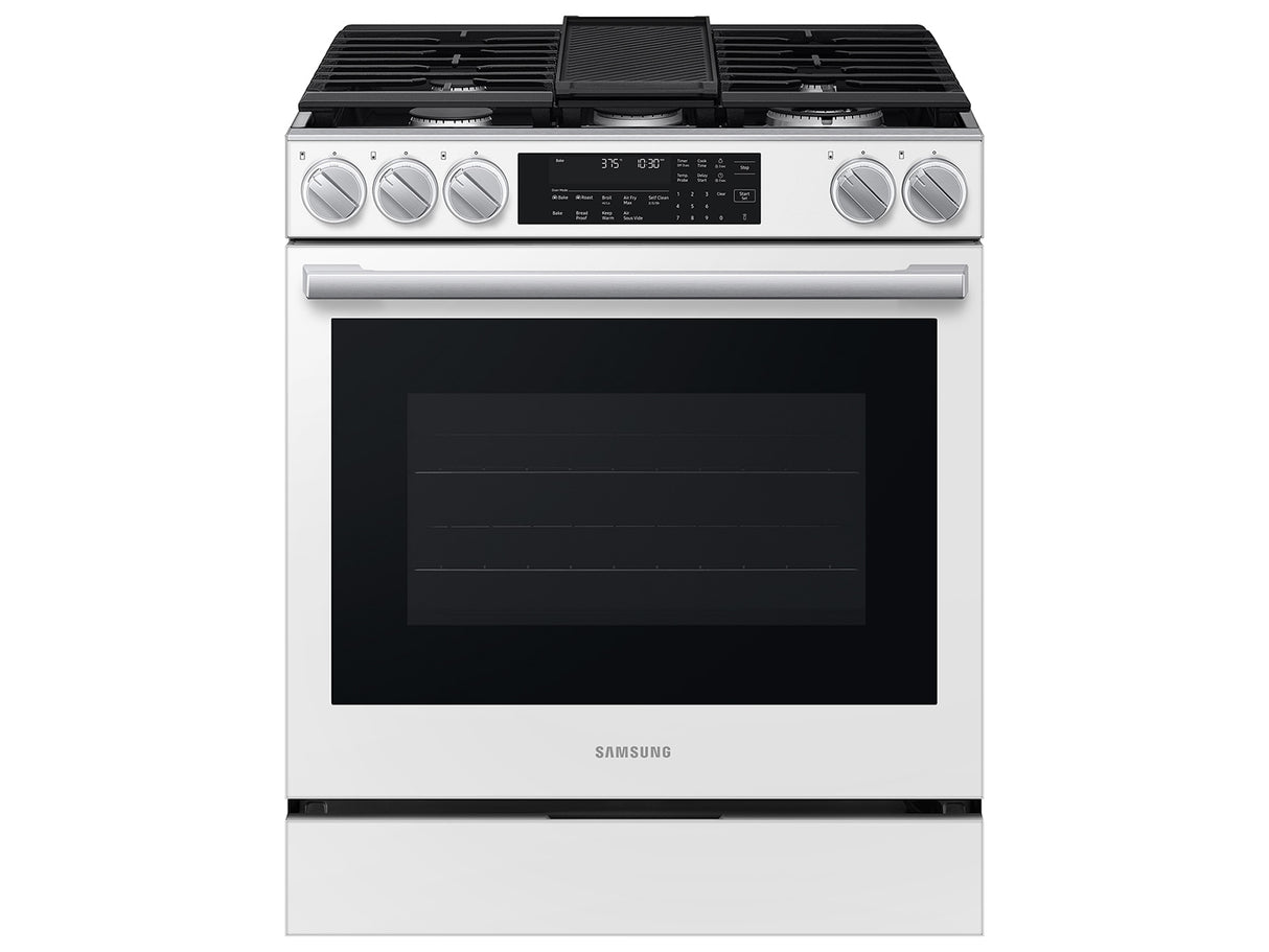 Samsung NSG90H60SW Gas Range front view
