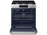 Samsung NSG90H63SR dual fuel range in kitchen