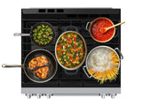 Samsung NSG90H63SR dual fuel range True Convection