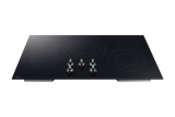 Samsung NZ36FG6432RK electric cooktop front view
