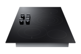 Samsung NZ36FG6432RK electric cooktop overhead