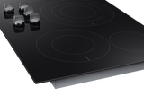 Samsung NZ36FG6432RK electric cooktop installed