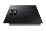 Samsung NZ30FG6332RK electric cooktop glass surface