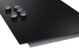 Samsung NZ30FG6332RK electric cooktop installed