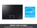 Samsung NZ30FG6332RK electric cooktop element layout