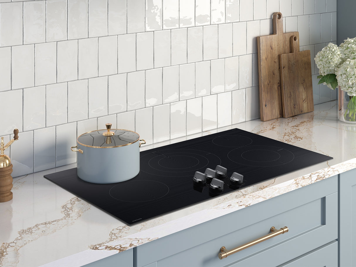 Samsung NZ36FG6432RK electric cooktop hot surface indicator