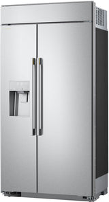 LG SIGNATURE US26WBB92S refrigerator left angle view