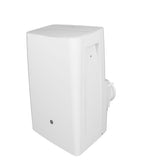 GE 8,000 BTU DOE SACC Smart Portable Air Conditioner with WiFi and Dehumidifier, Medium Rooms up to 350 sq. ft., White