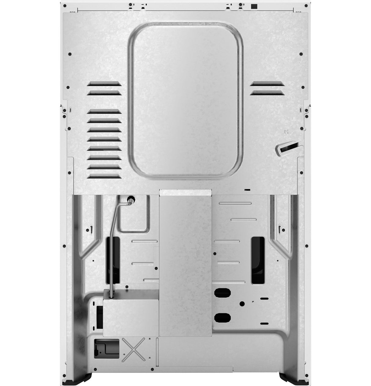 GE GGF600AVWW oven interior