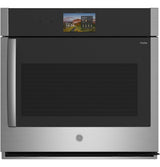 GE Profile PTS700RSZSS 30 Inch Smart Single Wall Oven front view