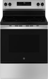GE GRF400PVSS 30-inch Free-Standing Electric Range - Front View