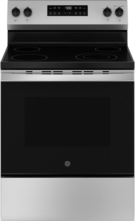 GE GRF400PVSS 30-inch Free-Standing Electric Range - Front View