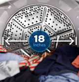 GE GTD38GASWWS gas dryer — cycle options