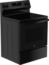 GE GRF400PVBB 30-inch Smart Electric Range Black - Oven Interior