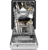 GE UDT165SIVII - 18 in. Top Control Flush-Mount Dishwasher with 47 dBa Sound Level & Condensate Dry - Custom Panel Ready