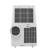 GE 8,000 BTU DOE SACC Smart Portable Air Conditioner with WiFi and Dehumidifier, Medium Rooms up to 350 sq. ft., White