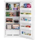 GE FUF14SZRWW 14.3 Cu. Ft. Garage Ready Convertible Upright Freezer White - image 3
