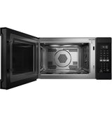 GE GCST10A1WBB countertop microwave - door open