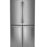 GE Profile PHD23BYWFS refrigerator angled view