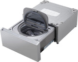 LG SIGNATURE WD405CS SideKick Pedestal Washer left angle with drawer open