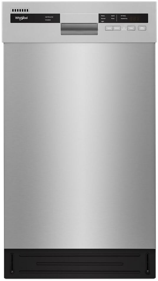 Whirlpool WDPS5118PM stainless compact dishwasher