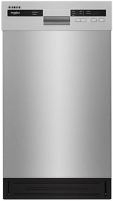 Whirlpool WDPS5118PM stainless compact dishwasher