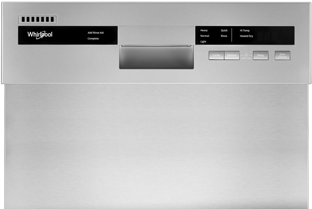 Whirlpool WDPS5118PM dishwasher control panel