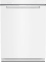Whirlpool WDTA50SAKW 24 inch white dishwasher front