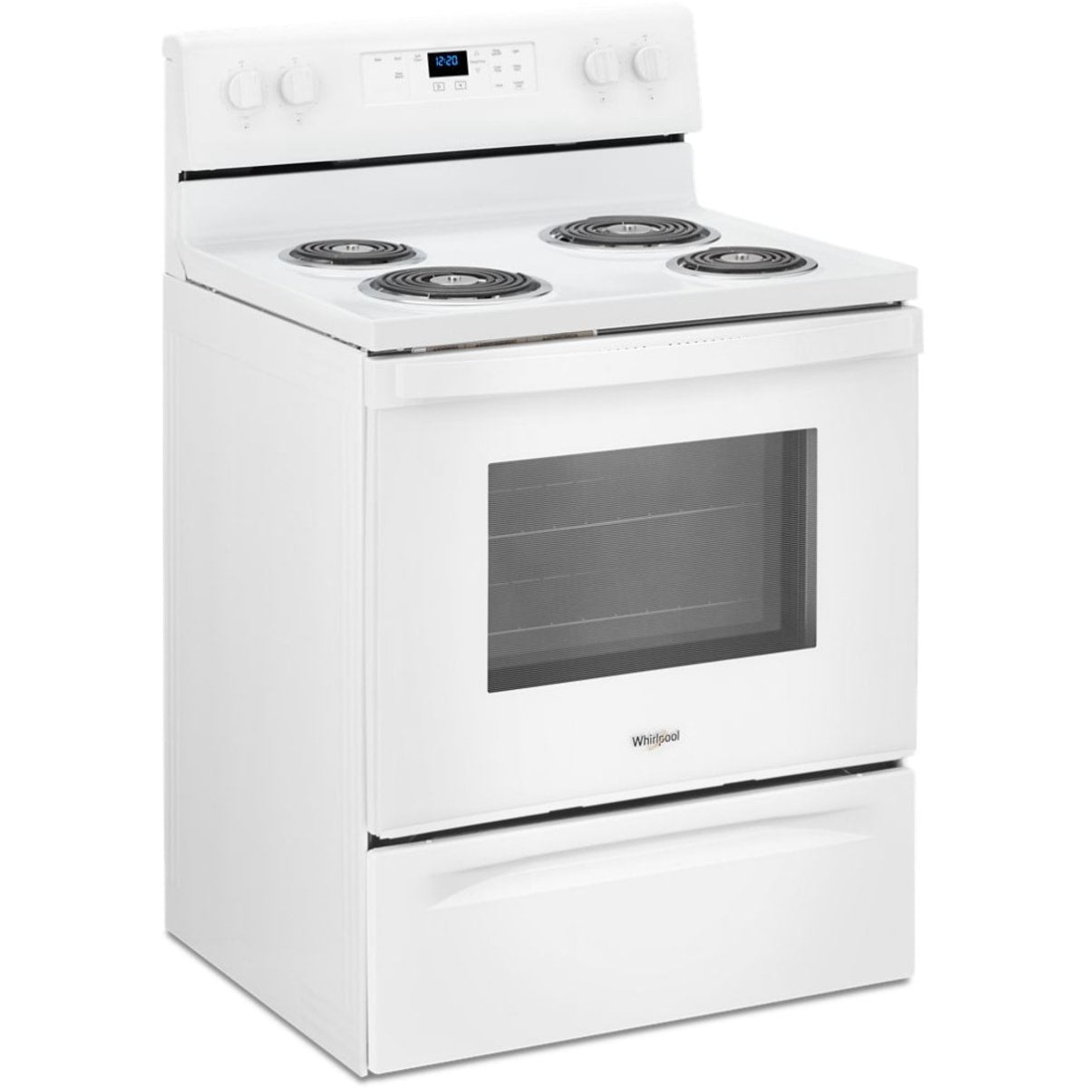 Whirlpool WFC315S0JW 30" 4.8 cu. ft. Freestanding Electric Range in White