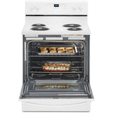 Whirlpool WFC315S0JW 30" 4.8 cu. ft. Freestanding Electric Range in White