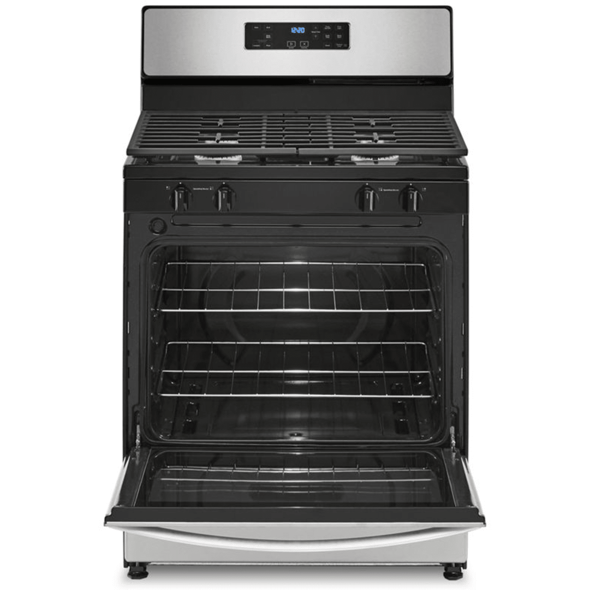 Whirlpool WFG320M0MS 30" 5.1 cu. ft. Freestanding Gas Range in Stainless Steel