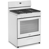 Whirlpool WFG320M0MW 30" 5.1 cu. ft. Freestanding Gas Range in White