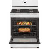Whirlpool WFG320M0MW 30" 5.1 cu. ft. Freestanding Gas Range in White