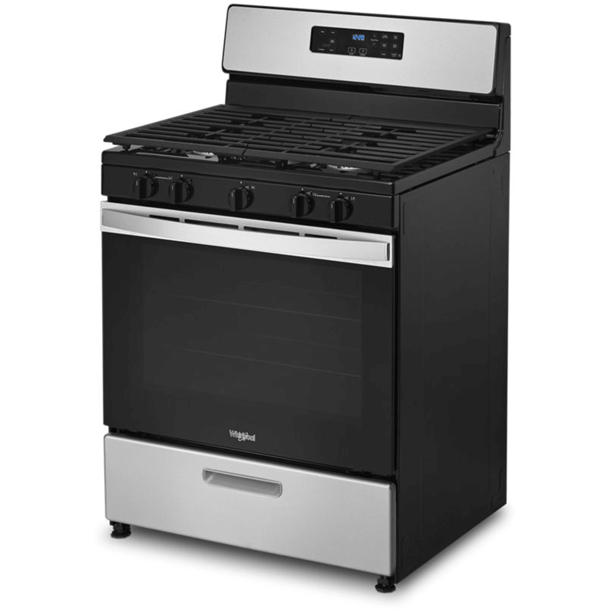 Whirlpool WFG505M0MS 30" 5.1 cu. ft. Freestanding Gas Range in Stainless Steel
