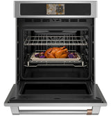 Café 27" Smart Single Wall Oven with True European Convection, 4.3 cu. ft. – Stainless Steel