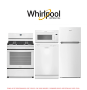 4-Piece Full Kitchen Package (Stove + Microwave + Dishwasher + Refrigerator) - Premium